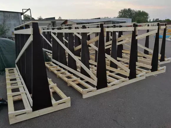 Erimõõdulised puitalused ja kastid